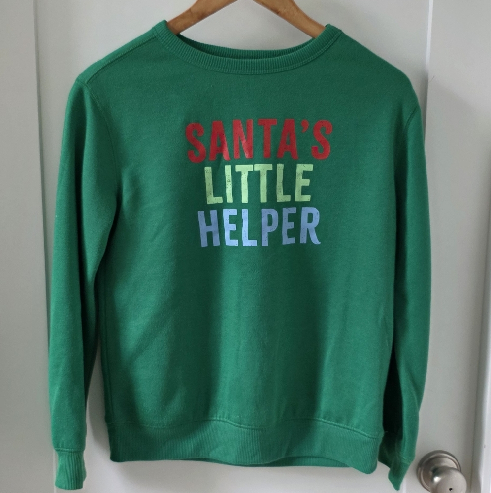 Wondershop Kids Green Crewneck Pajama Top